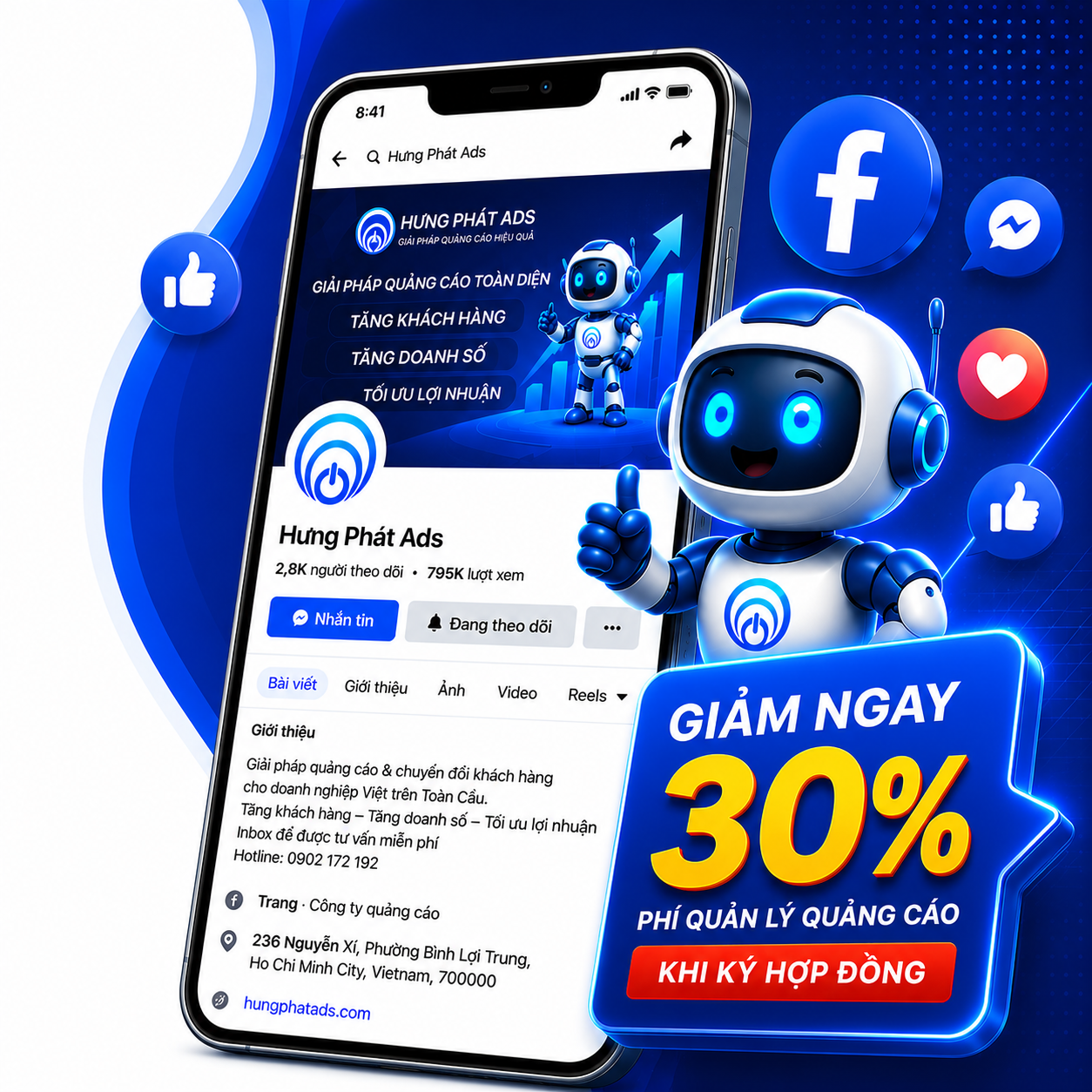 quang cao facebook gia re